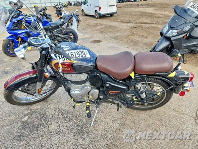 Trzecie zdjęcie samochodu z tyłu: 2022 ROYAL ENFIELD MOTORS CLASSIC 350 VIN:ME3FAP206NV301730 - miniatura