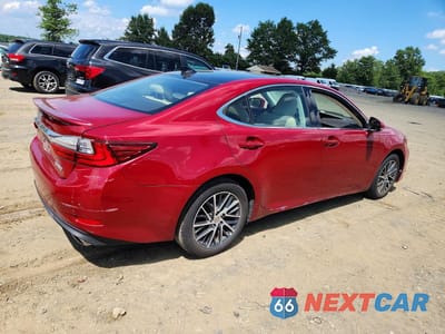Trzecie zdjęcie samochodu z tyłu: 2018 LEXUS ES 350 VIN:58ABK1GG3JU107215 - miniatura