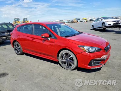 Czwarte zdjęcie samochodu z boku: 2023 SUBARU IMPREZA SPORT VIN:4S3GTAL67P3703390 - miniatura