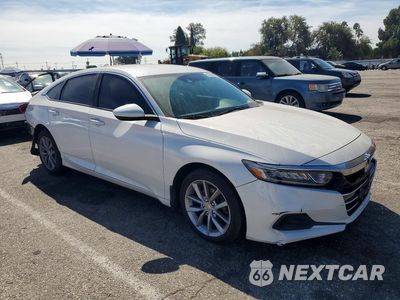Czwarte zdjęcie samochodu z boku: 2021 HONDA ACCORD LX VIN:1HGCV1F1XMA011657 - miniatura