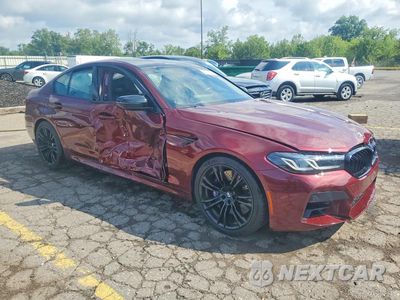 Czwarte zdjęcie samochodu z boku: 2023 BMW M5 VIN:WBS83CH01PCN88749 - miniatura