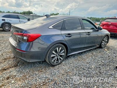 Trzecie zdjęcie samochodu z tyłu: 2022 HONDA CIVIC EX VIN:JHMFE1F78NX003151 - miniatura