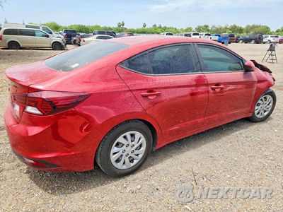 Trzecie zdjęcie samochodu z tyłu: 2020 HYUNDAI ELANTRA SE VIN:KMHD74LFXLU029146 - miniatura