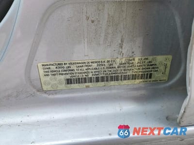 Zdjęcie 12 z 12 samochodu: 2006 VOLKSWAGEN JETTA TDI VIN:3VWCT71K16M850302 - miniatura
