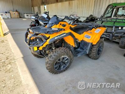 Drugie zdjęcie samochodu z przodu: 2020 CAN-AM OUTLANDER ATV VIN:3JBLGAU29LJ000269 - miniatura