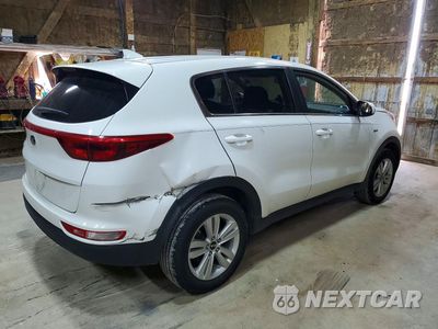 Trzecie zdjęcie samochodu z tyłu: 2018 KIA SPORTAGE LX VIN:KNDPMCAC7J7413488 - miniatura