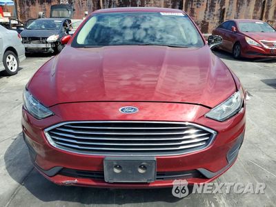 Piąte zdjęcie samochodu w środku: 2019 FORD FUSION SE VIN:3FA6P0LU6KR242417 - miniatura