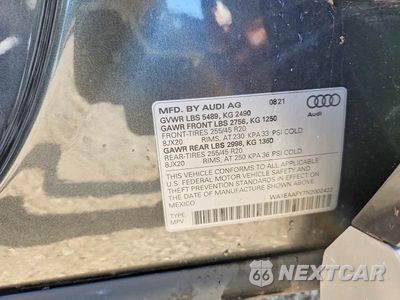 Zdjęcie 12 z 12 samochodu: 2022 AUDI Q5 PREMIUM PLUS 45 VIN:WA1EAAFY7N2002422 - miniatura