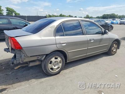 Trzecie zdjęcie samochodu z tyłu: 2004 HONDA CIVIC HYBRID VIN:JHMES95624S016713 - miniatura