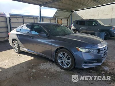 Czwarte zdjęcie samochodu z boku: 2019 HONDA ACCORD LX VIN:1HGCV1F11KA106024 - miniatura