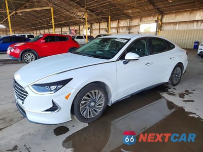 2021 HYUNDAI SONATA HYBRID SEL KMHL34JJ2MA034455 - główne zdjęcie licytacji z USA - miniatura
