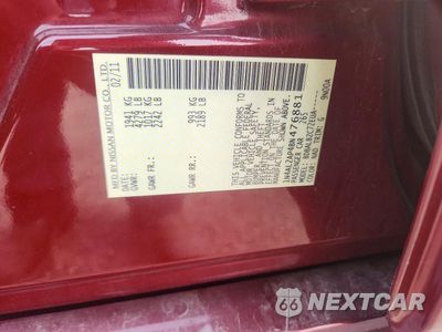 Zdjęcie 12 z 12 samochodu: 2011 NISSAN ALTIMA 2.5 VIN:1N4AL2AP4BN476881 - miniatura