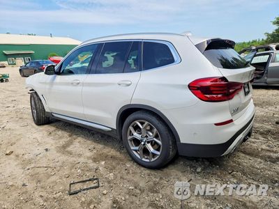 Drugie zdjęcie samochodu z przodu: 2021 BMW X3 XDRIVE30I VIN:5UXTY5C08M9F00702 - miniatura