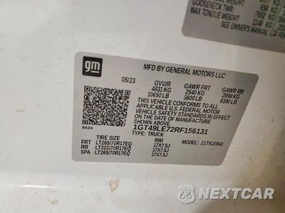 Zdjęcie 12 z 12 samochodu: 2024 GMC SIERRA K2500 HEAVY DUTY VIN:1GT49LE72RF156131 - miniatura
