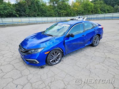 2021 HONDA CIVIC EX 19XFC1F38ME009132 - główne zdjęcie licytacji z USA - miniatura