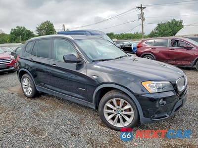 Czwarte zdjęcie samochodu z boku: 2013 BMW X3 XDRIVE28I VIN:5UXWX9C5XD0A23746 - miniatura