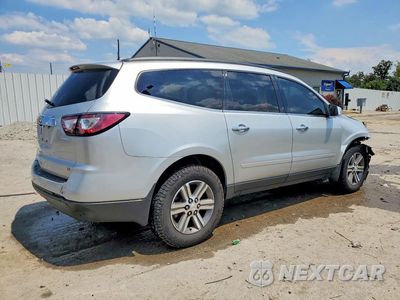 Trzecie zdjęcie samochodu z tyłu: 2017 CHEVROLET TRAVERSE LT VIN:1GNKVHKDXHJ342304 - miniatura