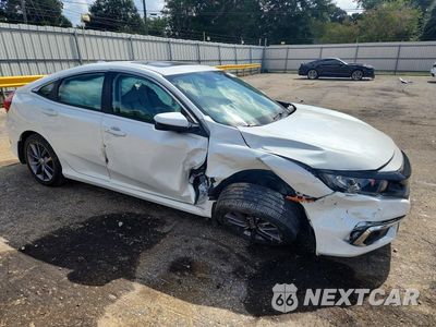 Czwarte zdjęcie samochodu z boku: 2020 HONDA CIVIC EXL VIN:19XFC1F78LE020469 - miniatura