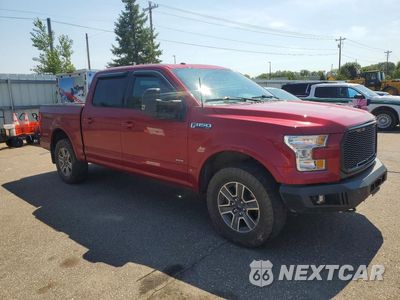 Czwarte zdjęcie samochodu z boku: 2017 FORD F150 SUPERCREW VIN:1FTEW1EP8HKE18287 - miniatura