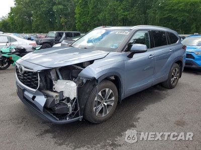 2021 TOYOTA HIGHLANDER XLE 5TDGZRBHXMS111539 - główne zdjęcie licytacji z USA - miniatura