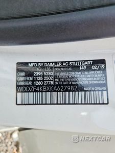 Zdjęcie 12 z 12 samochodu: 2019 MERCEDES-BENZ E 300 4MATIC VIN:WDDZF4KBXKA627982 - miniatura