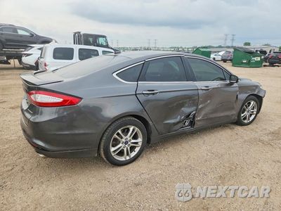 Trzecie zdjęcie samochodu z tyłu: 2016 FORD FUSION TITANIUM PHEV VIN:3FA6P0SU8GR189289 - miniatura