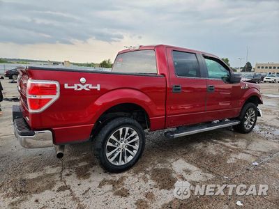 Trzecie zdjęcie samochodu z tyłu: 2014 FORD F150 SUPERCREW VIN:1FTFW1EF7EKF84355 - miniatura