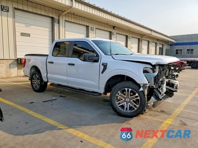 Czwarte zdjęcie samochodu z boku: 2022 FORD F150 SUPERCREW VIN:1FTEW1EP3NKD19629 - miniatura