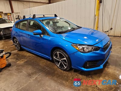 Czwarte zdjęcie samochodu z boku: 2023 SUBARU IMPREZA SPORT VIN:4S3GTAM60P3712771 - miniatura