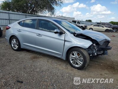 Czwarte zdjęcie samochodu z boku: 2020 HYUNDAI ELANTRA SEL VIN:KMHD84LF2LU949611 - miniatura