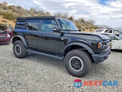 Czwarte zdjęcie samochodu z boku: 2024 FORD BRONCO OUTER BANKS VIN:1FMDE8BH5RLA23978 - miniatura