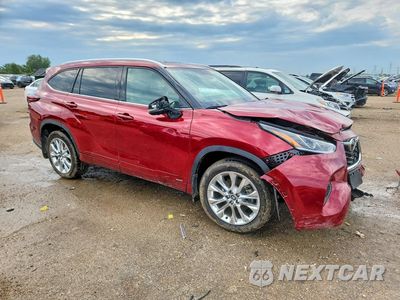 Czwarte zdjęcie samochodu z boku: 2025 TOYOTA HIGHLANDER HYBRID LIMITED VIN:5TDXBRCH4SS675770 - miniatura