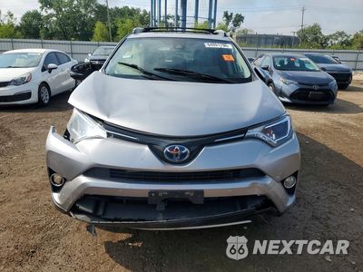 Piąte zdjęcie samochodu w środku: 2017 TOYOTA RAV4 HYBRID XLE VIN:JTMRJREV8HD100834 - miniatura