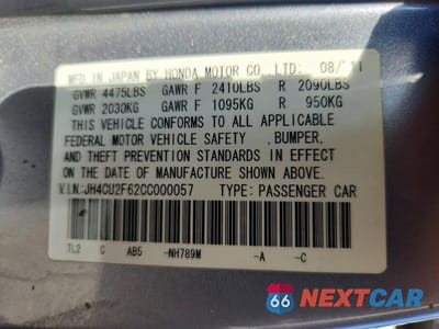 Zdjęcie 13 z 13 samochodu: 2012 ACURA TSX TECH VIN:JH4CU2F62CC000057 - miniatura