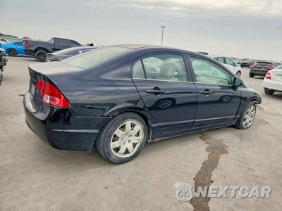 Trzecie zdjęcie samochodu z tyłu: 2006 HONDA CIVIC LX VIN:1HGFA165X6L087978 - miniatura