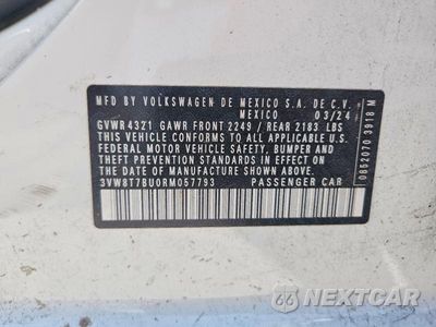 Zdjęcie 13 z 13 samochodu: 2024 VOLKSWAGEN JETTA 40TH ANNIVERSARY VIN:3VW8T7BU0RM057793 - miniatura