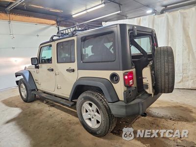 Drugie zdjęcie samochodu z przodu: 2018 JEEP WRANGLER UNLIMITED SPORT VIN:1C4BJWDG3JL901203 - miniatura