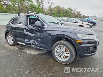Czwarte zdjęcie samochodu z boku: 2020 AUDI Q5 PREMIUM VIN:WA1ANAFY5L2044474 - miniatura