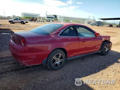 Trzecie zdjęcie samochodu z tyłu: 2002 HONDA ACCORD 2D LX VIN:1HGCG31422A021507 - miniatura