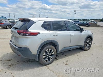 Trzecie zdjęcie samochodu z tyłu: 2022 NISSAN ROGUE SV VIN:5N1BT3BB5NC672511 - miniatura