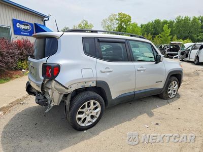 Trzecie zdjęcie samochodu z tyłu: 2018 JEEP RENEGADE LATITUDE VIN:ZACCJABB3JPH70865 - miniatura