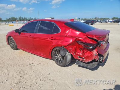 Drugie zdjęcie samochodu z przodu: 2022 TOYOTA CAMRY SE VIN:4T1G11AK6NU045652 - miniatura