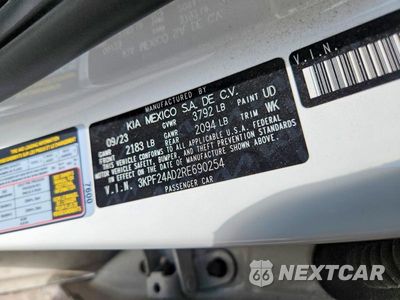 Zdjęcie 12 z 12 samochodu: 2024 KIA FORTE LX VIN:3KPF24AD2RE690254 - miniatura