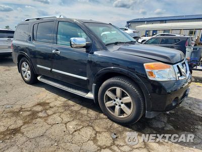 Czwarte zdjęcie samochodu z boku: 2010 NISSAN ARMADA PLATINUM VIN:5N1AA0NE5AN609915 - miniatura