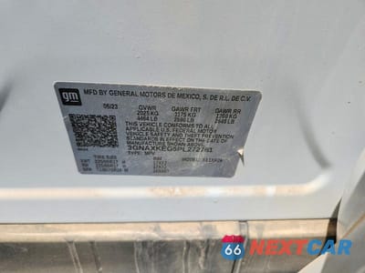 Zdjęcie 13 z 13 samochodu: 2023 CHEVROLET EQUINOX LT VIN:3GNAXKEG5PL272761 - miniatura
