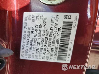 Zdjęcie 13 z 13 samochodu: 2019 HONDA CR-V LX VIN:2HKRW6H31KH233625 - miniatura
