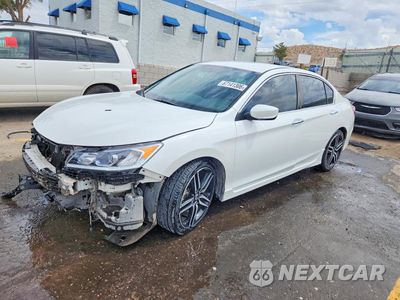 2016 HONDA ACCORD SPORT 1HGCR2F54GA189338 - główne zdjęcie licytacji z USA - miniatura