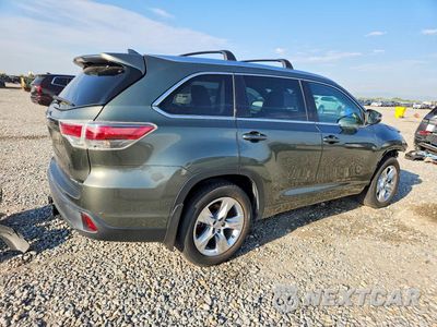 Trzecie zdjęcie samochodu z tyłu: 2015 TOYOTA HIGHLANDER LIMITED VIN:5TDDKRFH9FS143483 - miniatura
