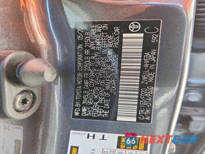 Zdjęcie 12 z 12 samochodu: 2020 TOYOTA PRIUS LE VIN:JTDKARFU7L3125326 - miniatura