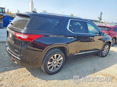 Trzecie zdjęcie samochodu z tyłu: 2018 CHEVROLET TRAVERSE PREMIER VIN:1GNEVJKW6JJ266396 - miniatura